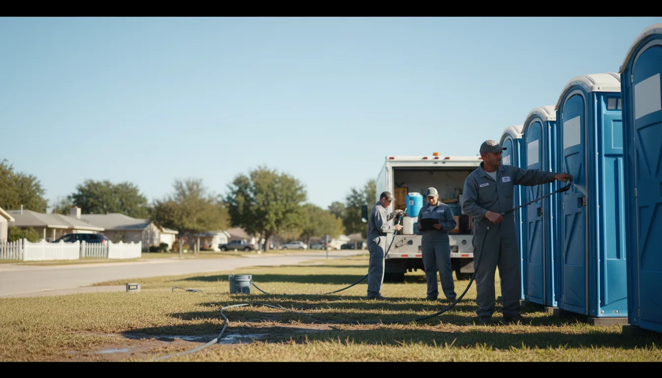 Long-Term Portable Toilet Rental in Sabillasville, MD near me